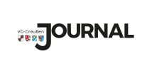 Logo mit dem Schriftzug VG-Creußen Journal und vier Wappen